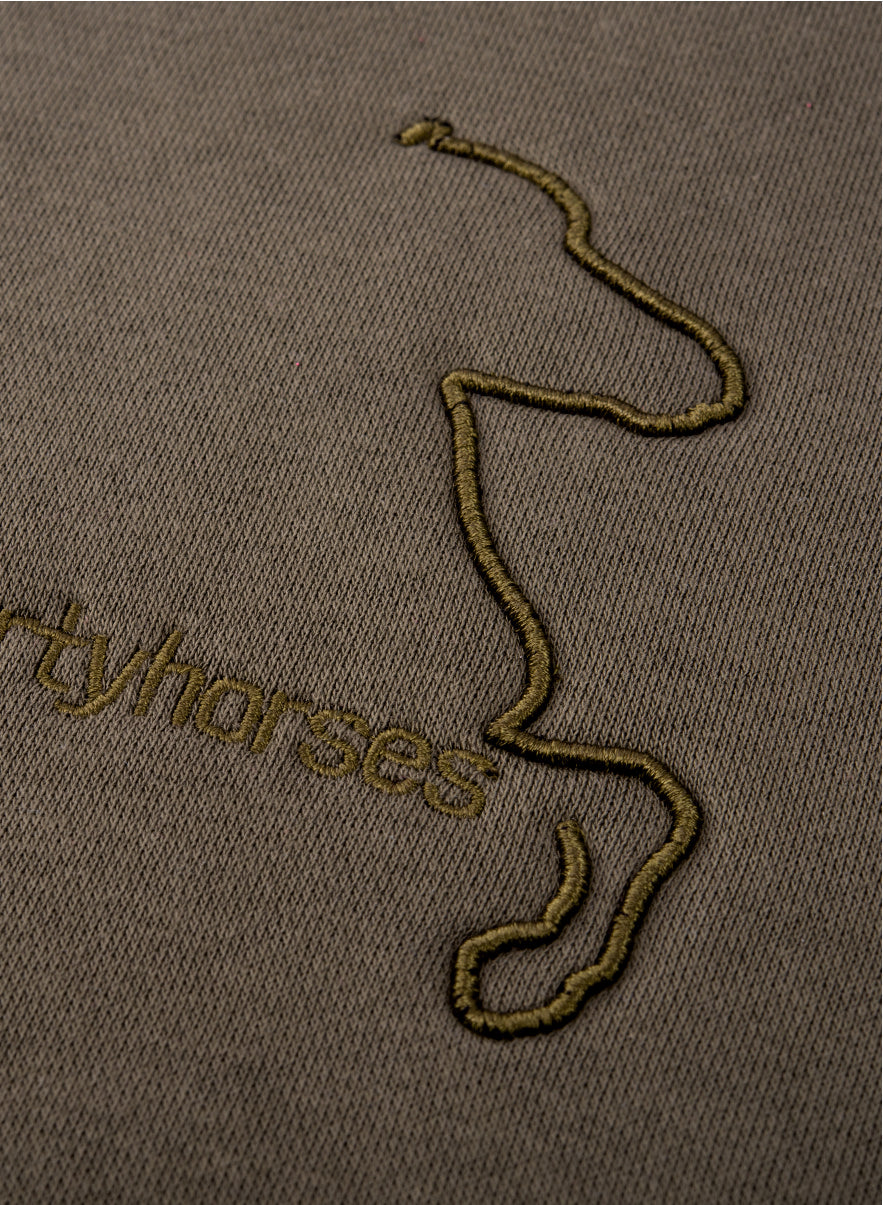 Libertyhorses 3D-Stickerei-Hoodie