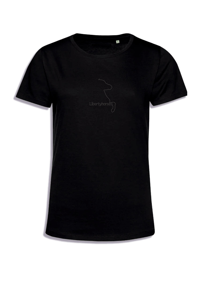 Libertyhorses Stickerei T-Shirt